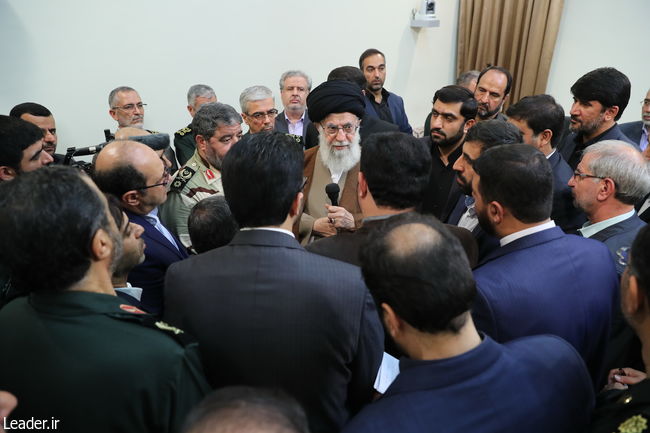 Ayatollah Khamenei among commanders of Iran’s Passive Defense Force
