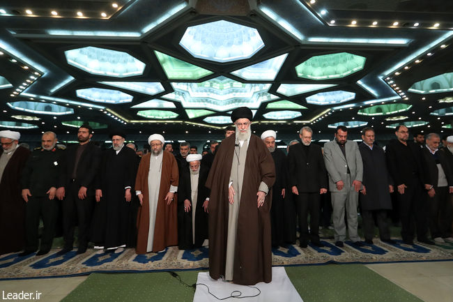 تہران میں نماز جمعہ رہبر معظم