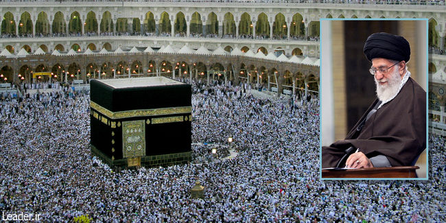 Ayatollah Khamenei issues a message for the Hajj pilgrims.
