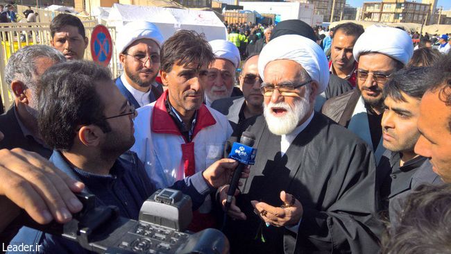 اعزام نمایندگان رهبر انقلاب برای بازدید از مناطق زلزله‌زده کرمانشاه