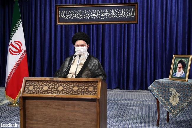 قائد الثورة الاسلامية المعظم في خطاب متلفز مباشر بمناسبة عيد الاضحى المبارك