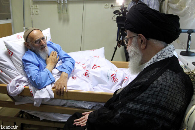The Message of condolence on the departure of Ayatollah Hassanzadeh Amoli
