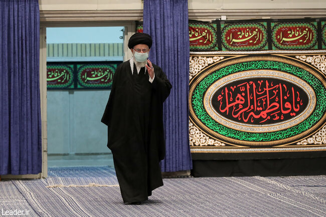 The second night of the mourning ceremony for the martyrdom of Hazrat Fatemeh Zahra