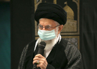 The Leader at the students' mourning ceremony on  Arba'een of Imam al-Husayn (a)