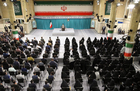 Supreme Leader of the Islamic Revolution in a meeting with hundreds of school children