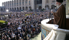 نماز عید الفطر کے خطبوں میں رہبر انقلاب کآ خطاب